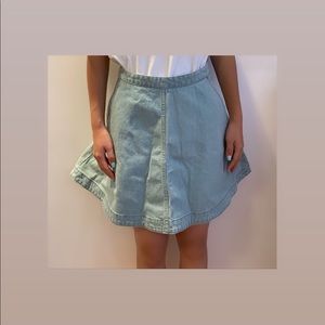 Izzue Circle Denim Skirt